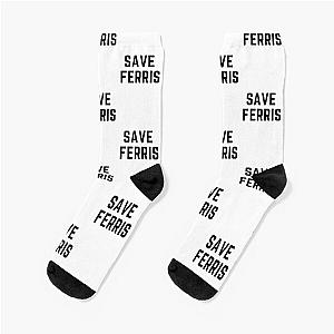 Save Ferris Classic 80's Movie Funny Parody T-shirt Tee Socks