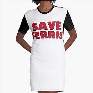 Save Ferris Graphic T-Shirt Dress