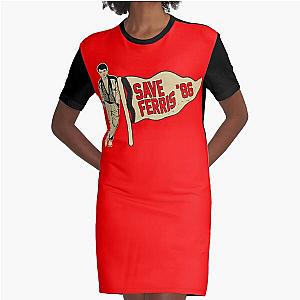 Save Ferris Bueller 1986 Graphic T-Shirt Dress