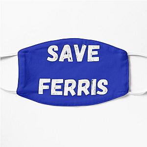 save ferris Distressed Flat Mask