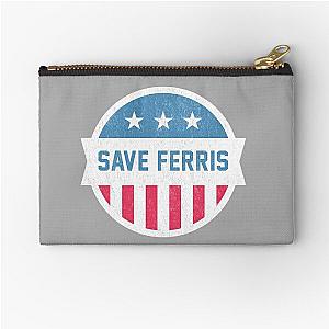 Save Ferris Zipper Pouch