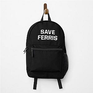 Save Ferris - Ferris Bueller's Day Off - Dark Backpack