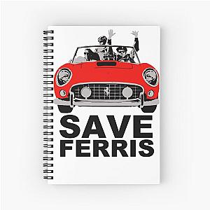 Save Ferris Spiral Notebook