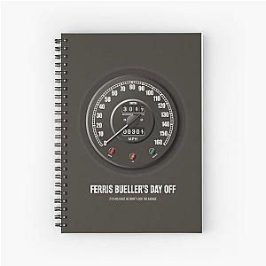 Ferris Bueller’s Day Off - Alternative Movie Poster Spiral Notebook