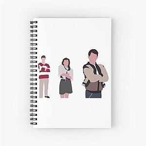 Ferris Bueller Colorblock Spiral Notebook