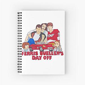 Ferris Buelers Day Off Spiral Notebook