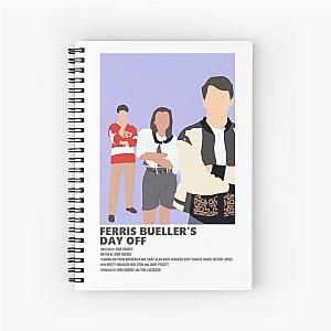 Ferris bueller poster Spiral Notebook