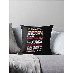 Eorzea is FULL - MMO FF14 FFXIV Throw Pillow