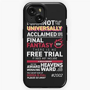 Eorzea is FULL - MMO FF14 FFXIV iPhone Tough Case