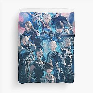 Final Fantasy XIV Endwalker Poster Duvet Cover