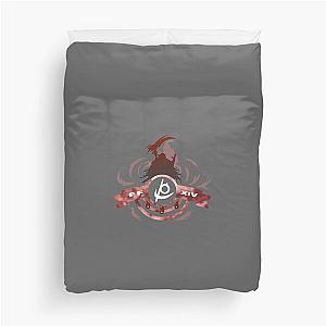 FFXIV Reaper - Gluttony (Dark Red & White) Duvet Cover