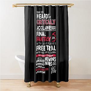 Great Community by the way GCBTW Promo - MMO FF14 FFXIV Shower Curtain