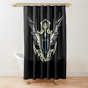 Final Fantasy XIV Paladin Shield Shower Curtain