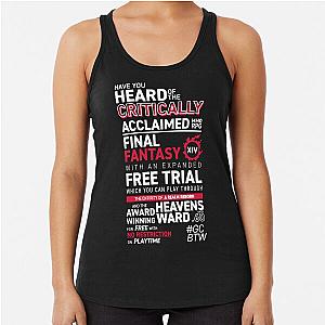 Great Community by the way GCBTW Promo - MMO FF14 FFXIV Racerback Tank Top