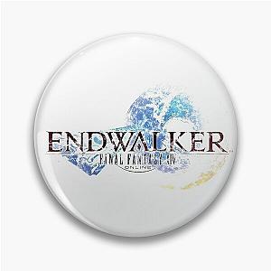 FFXIV Endwalker Logo Distressed Pin