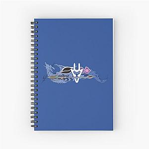 FFXIV Dragoon Job Mat Spiral Notebook