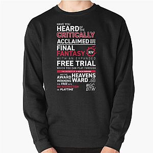 Great Community by the way GCBTW Promo - MMO FF14 FFXIV Pullover Sweatshirt