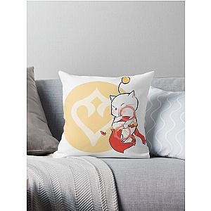 DANCER MOOGLE FFXIV  Throw Pillow