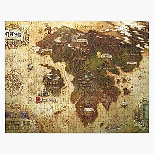 Eorzea FFXIV Map Jigsaw Puzzle