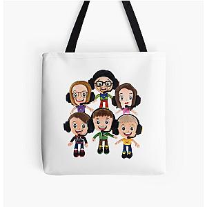 FGTeeV Bags - HAPPY FGTeeV  - FAMILY PLUSHIE BUNDLE (2022) All Over Print Tote Bag RB2709