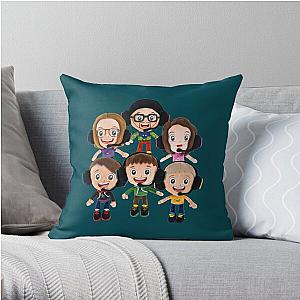 FGTeeV Pillows - HAPPY FGTeeV  - FAMILY PLUSHIE BUNDLE (2022)   Throw Pillow RB2709