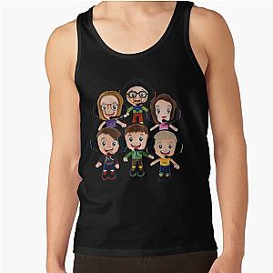 FGTeeV Tank Tops - HAPPY FGTeeV  - FAMILY PLUSHIE BUNDLE (2022)   Tank Top RB2709