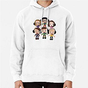 FGTeeV Hoodies - HAPPY FGTeeV  - FAMILY PLUSHIE BUNDLE (2022) Pullover Hoodie RB2709