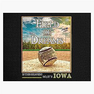 Vintage Music Field Of Dreams Poster Gift Music Fans Jigsaw Puzzle