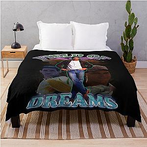 Vintage Field Of Dreams Rap Tee Throw Blanket