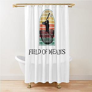 Funny Gift Field Of Dreams Retro Wave Shower Curtain