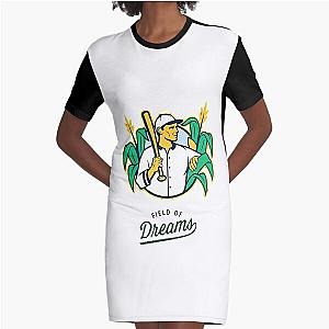 Proud Field Of Dreams Gifts For Movie Fan Graphic T-Shirt Dress