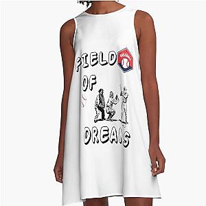 Funny Gifts Field Of Dreams Gift For Music Fans A-Line Dress