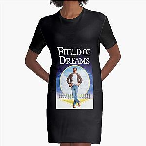 Vintage Field Of Dreams Cool Gifts Graphic T-Shirt Dress