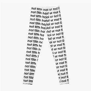 lol ur not fifth harmony (black font) Leggings