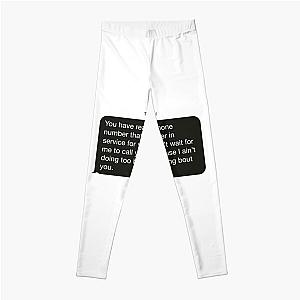 Voicemail Text Bubble Fifth Harmony Leggings