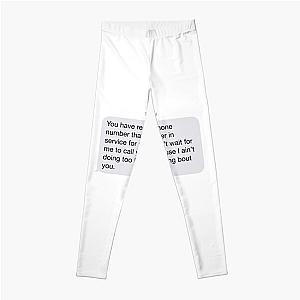 Voicemail Text Bubble Fifth Harmony Leggings