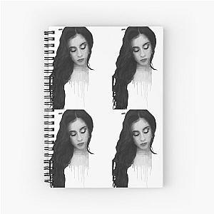 Lauren Jauregui Digital Fifth Harmony Drawing Spiral Notebook