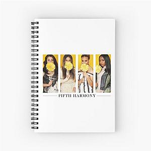 YELLOW FIFTH HARMONY Spiral Notebook