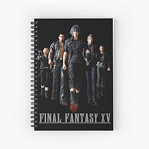 Final Fantasy XV - Black edition Spiral Notebook