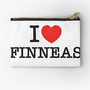 I Love Finneas Zipper Pouch