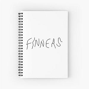 finneas logo Spiral Notebook