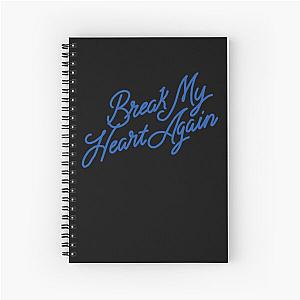 Finneas Merch Finneas Break My Heart Again Spiral Notebook