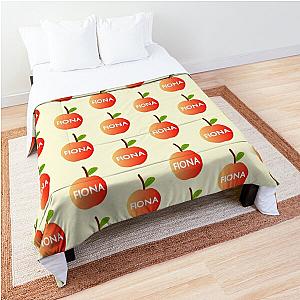 Fiona Apple Fan Art , Apple , Fruit Pattern Comforter