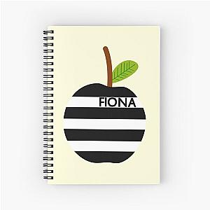 Fiona Apple Criminal , Fan Art , Black and White  Spiral Notebook