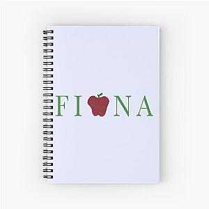 Fiona Apple Name Art Spiral Notebook