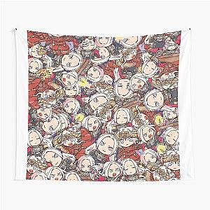 Fire Emblem: Three Houses Chibi Edelgard Collage Tapestry