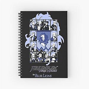 Fire Emblem Three Houses Blue Lions Spiral Notebook