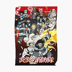 Anime Manga Fire Force Poster RB2806