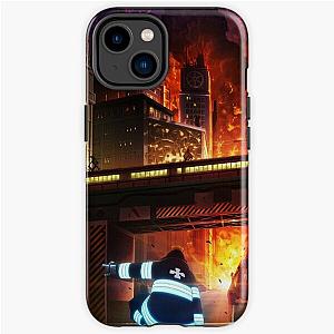 Fire Force Wallpaper Shinra Kusakabe iPhone Tough Case RB2806