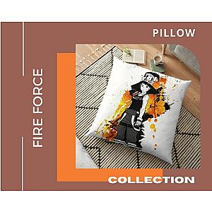 Fire Force Throw Pillow